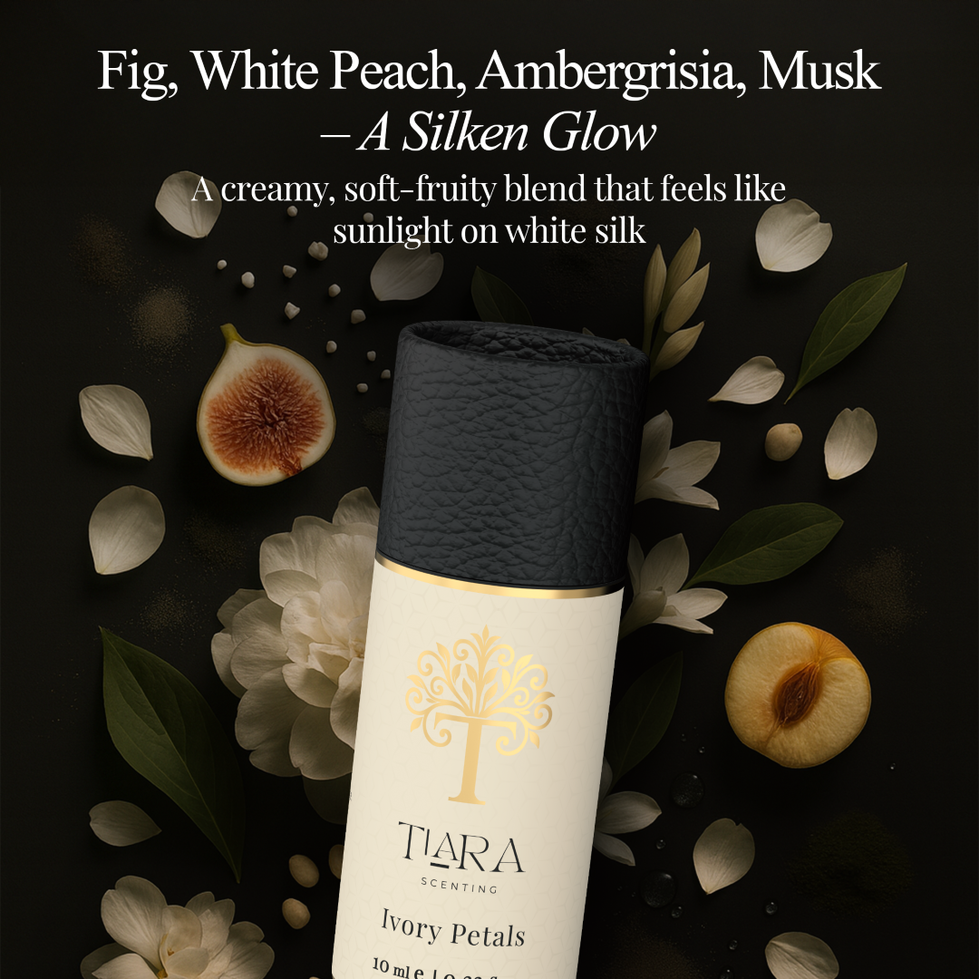 Ivory Petals Fragrance Pod with Matte Diffuser