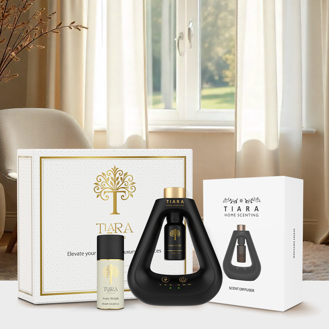 Ivory Petals Fragrance Pod with Matte Diffuser