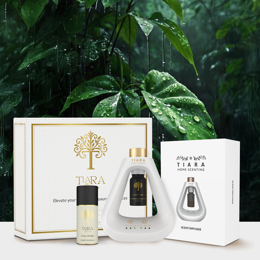 Ivory Petals Fragrance Pod with Matte Diffuser