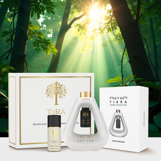 Forest Green Fragrance Pod with Matte Diffuser
