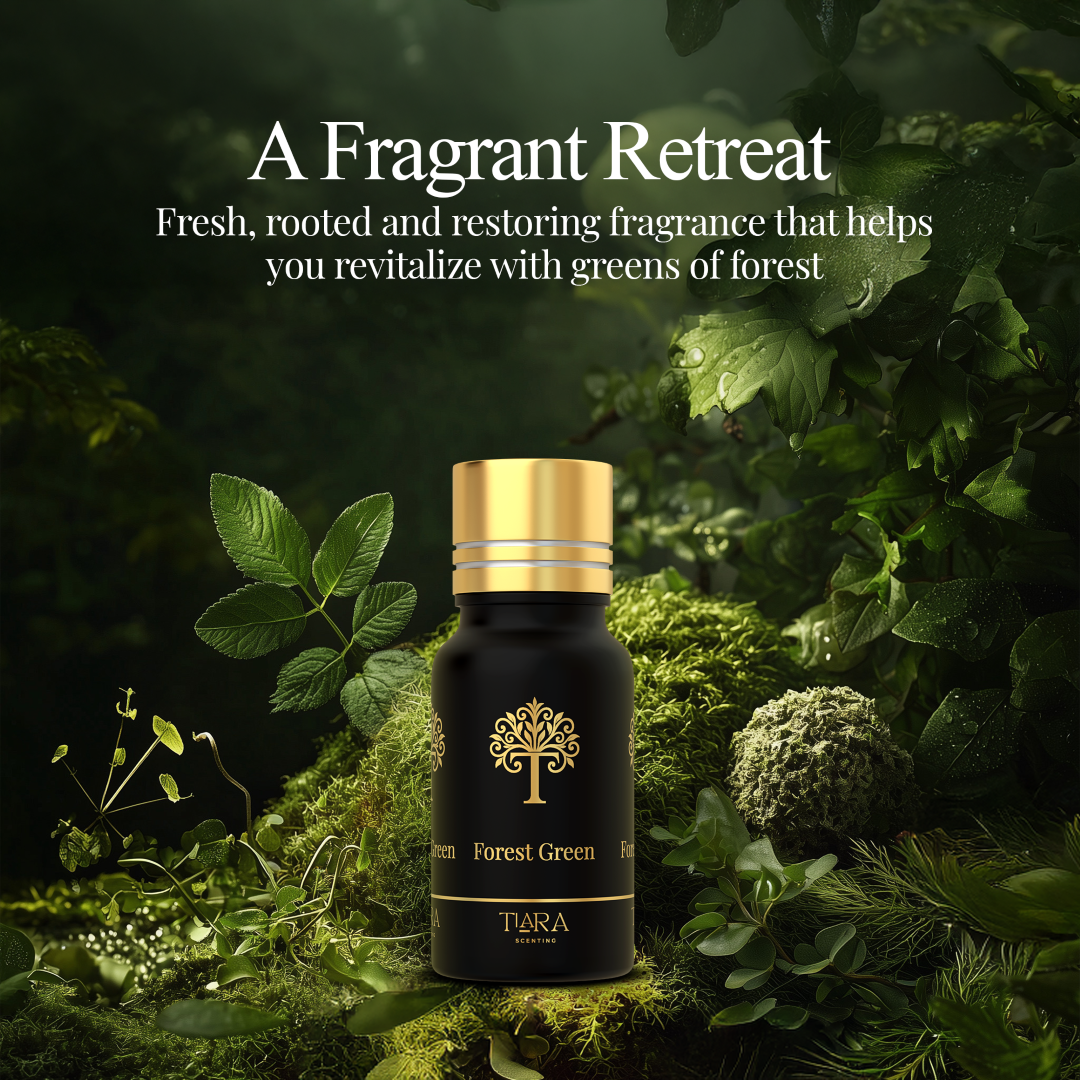 Forest Green Fragrance Pod with Matte Diffuser