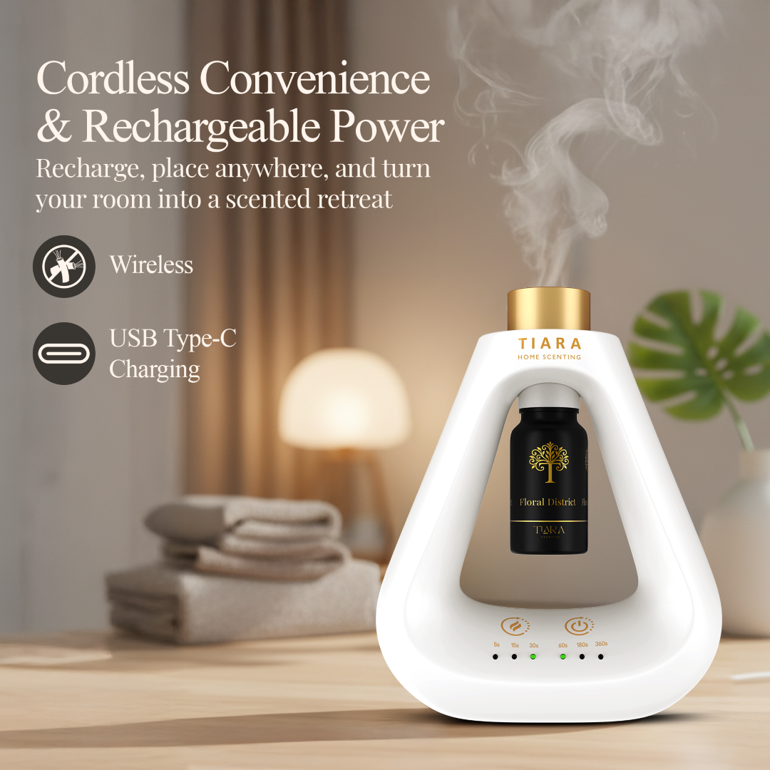Floral District Fragrance Pod with Matte Diffuser
