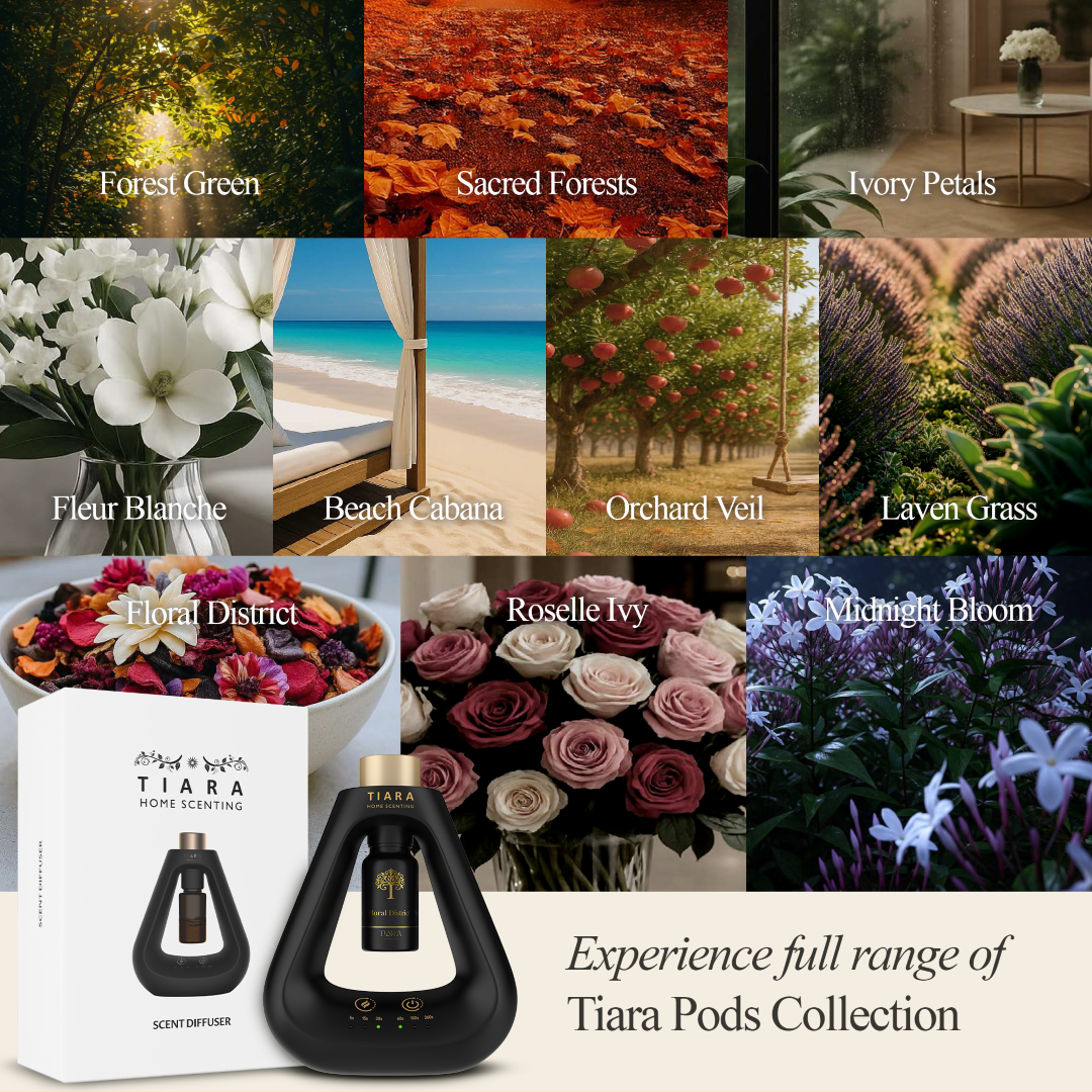 Floral District Fragrance Pod with Matte Diffuser