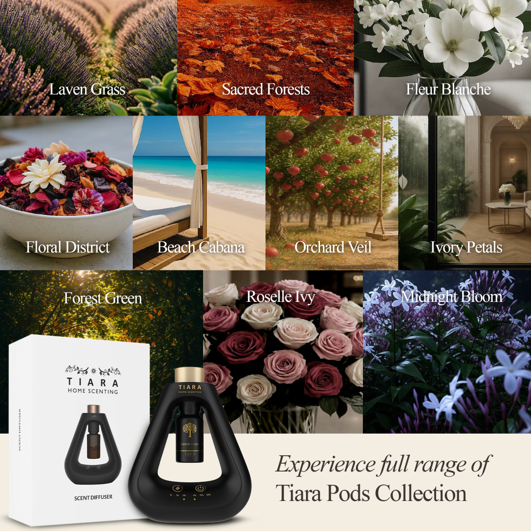 Forest Green Fragrance Pod with Matte Diffuser