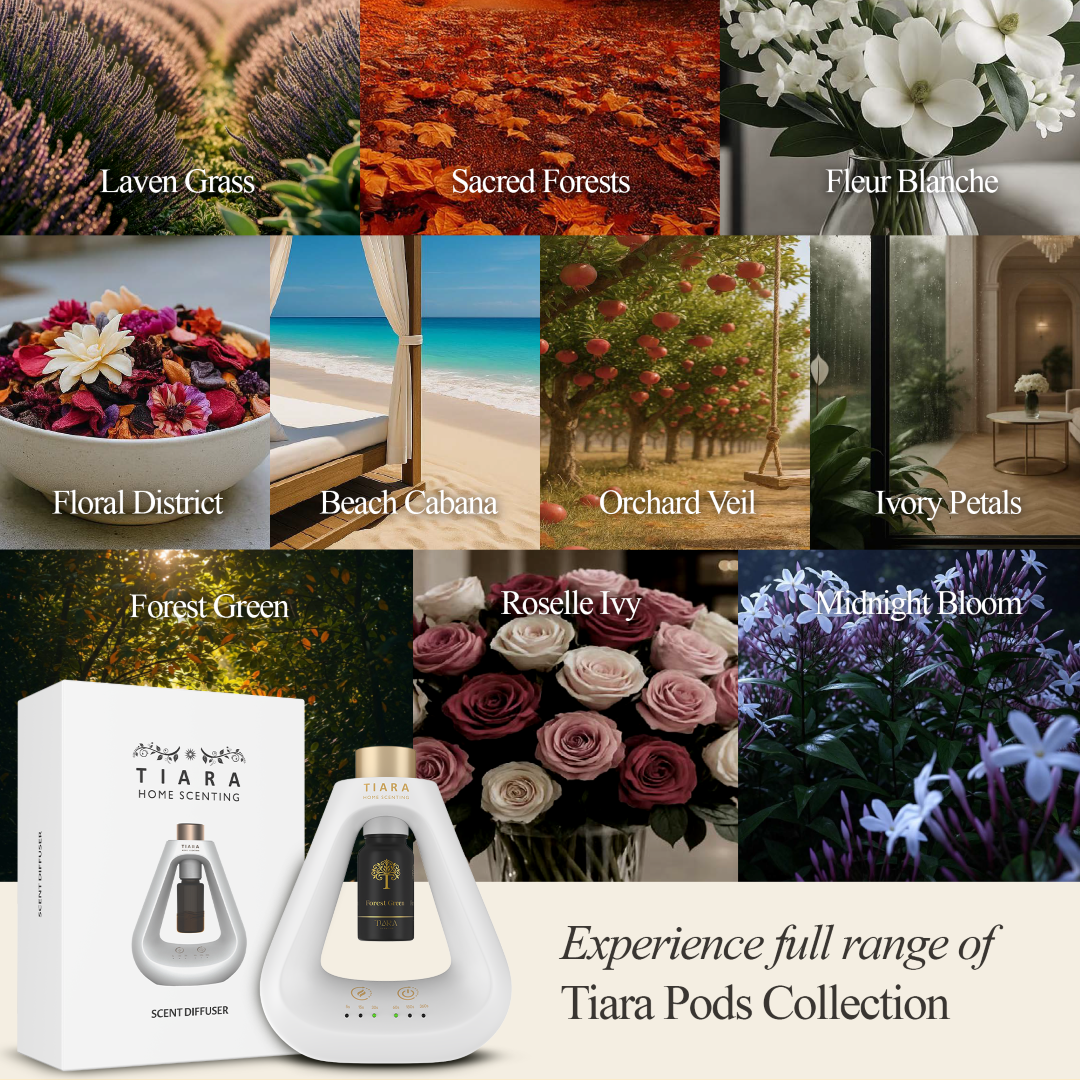 Forest Green Fragrance Pod with Matte Diffuser