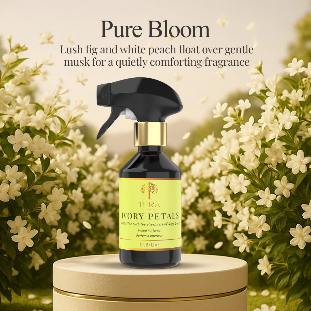 Ivory Petals Home Perfume Spray