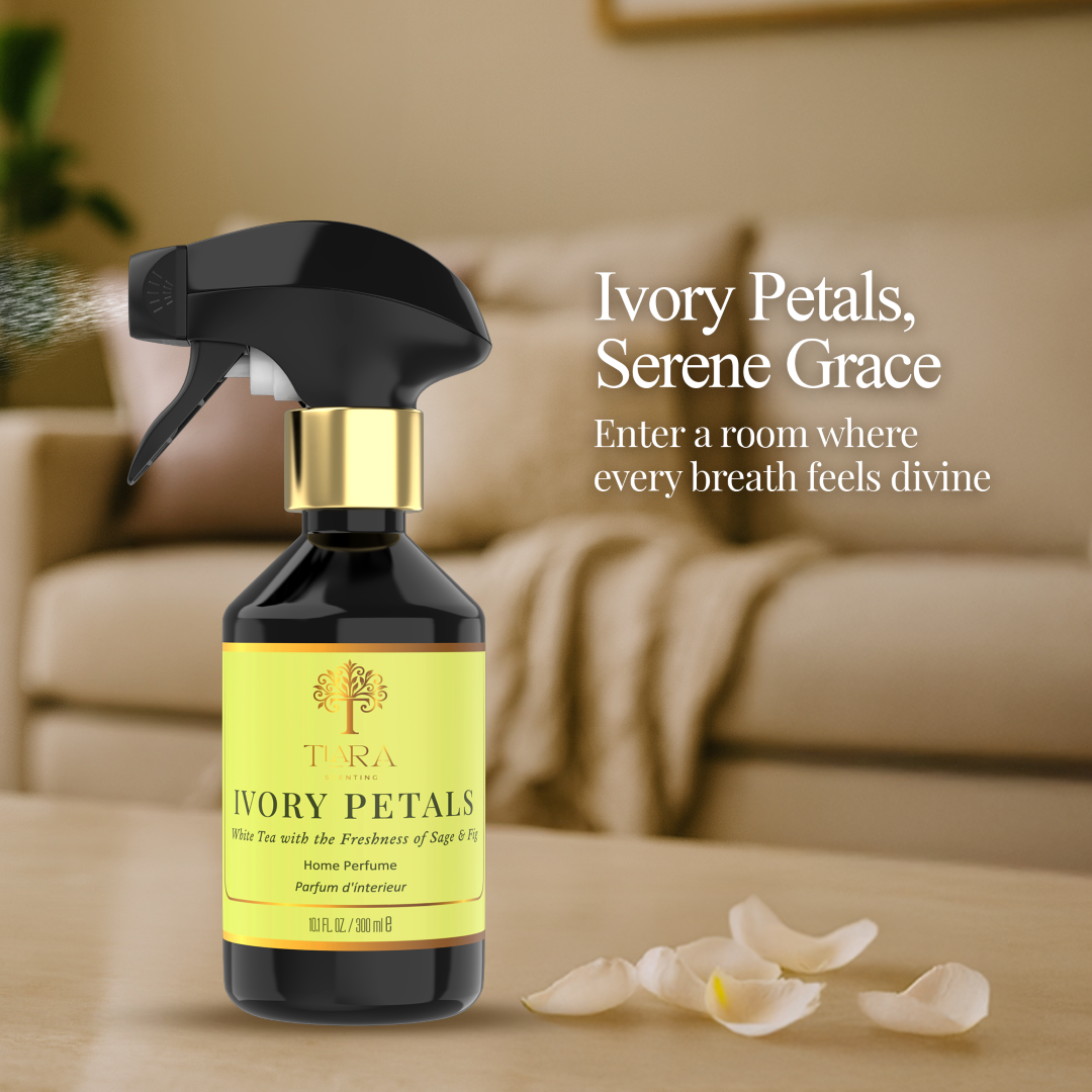 Ivory Petals Home Perfume Spray